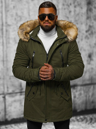 Veste d'hiver homme kaki OZONEE JD/391Z