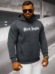 Sweatshirt à capuche homme gris foncé OZONEE JS/27B6509/5