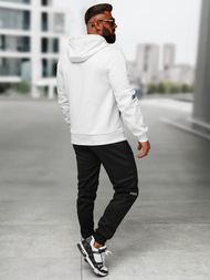 Survêtement homme blanc et noir OZONEE O/LN11887