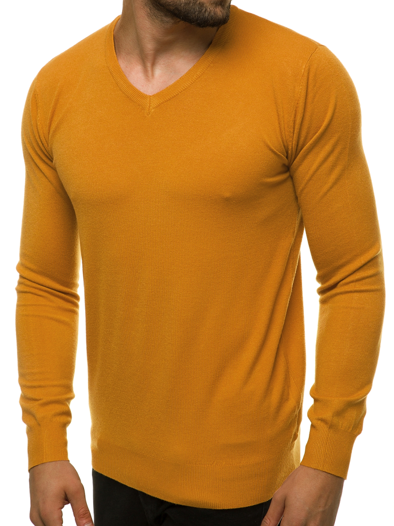 Pullover Homme Camel clair OZONEE TMK/YY03/9