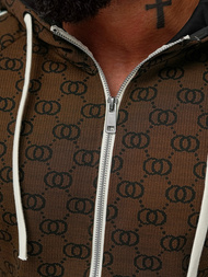 Survêtement Homme Beige Foncé OZONEE O/FF5111AB