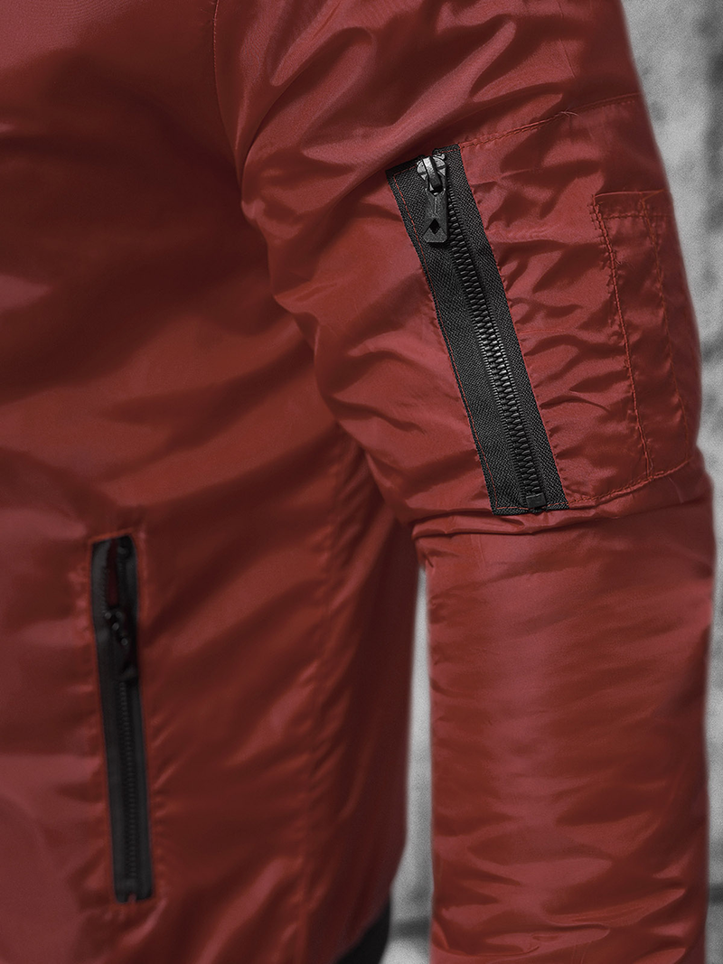 Veste Homme Bordeaux OZONEE JS/AK95Z