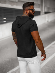 T-shirt Homme Noir OZONEE JS/8T955/3