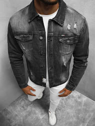 Veste en Jean Homme Gris OZONEE NB/MJ511G