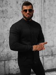 Pullover Homme Noir OZONEE NB/MM6011/4