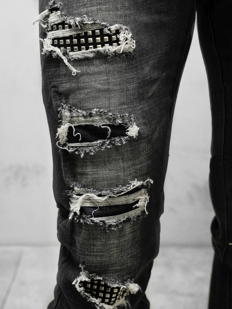 Jean Homme Noir OZONEE NB/MP0072N