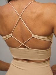 Ensemble de Survêtement Deux Pièces Beige OZONEE O/YJS7714