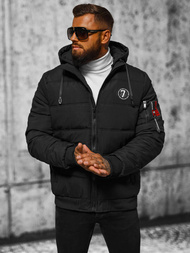 Veste Homme Noir OZONEE JS/84M3030/392