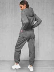 Ensemble de survêtement deux pièces gris foncé OZONEE JS/8C79/5