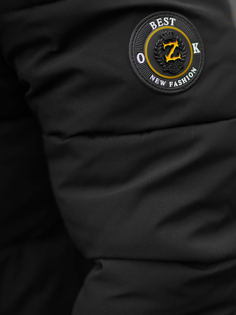 Veste D'hiver Noir OZONEE JS/22M58/392