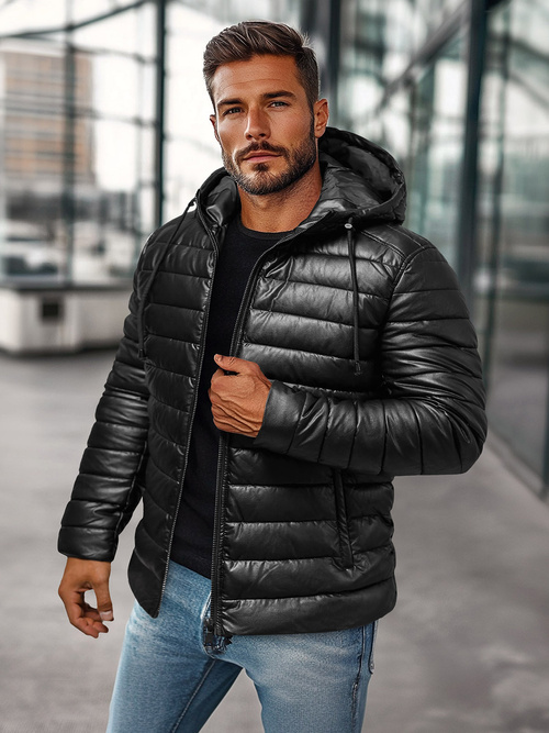 Veste Homme Noir OZONEE O/11Z8088Z