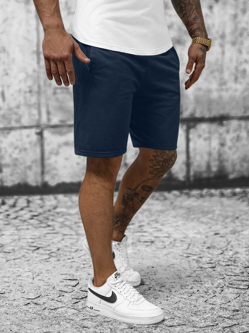 Short Homme Bleu Foncé OZONEE JS/8K100/25Z