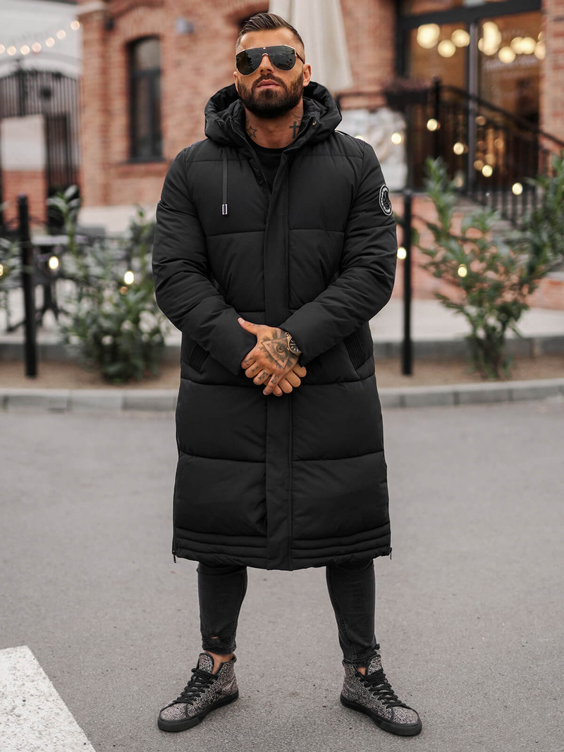 Veste Homme Noir OZONEE JS/19M1290/392