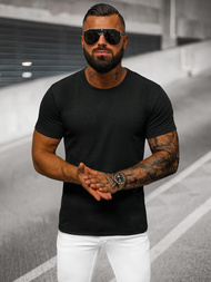 T-shirt Homme Noir OZONEE O/T1278/3