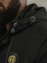 Veste homme noir OZONEE JS/57M7503/392Z