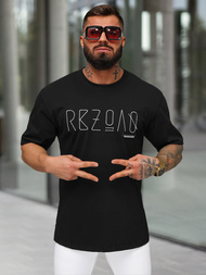 T-shirt Homme Noir OZONEE O/QQ1185