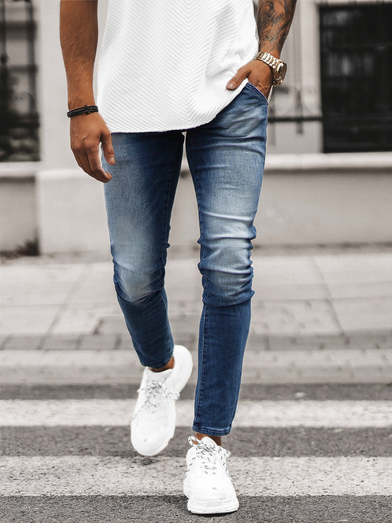 Pantalon Homme Bleu Foncé OZONEE NB/MP0004BSZ