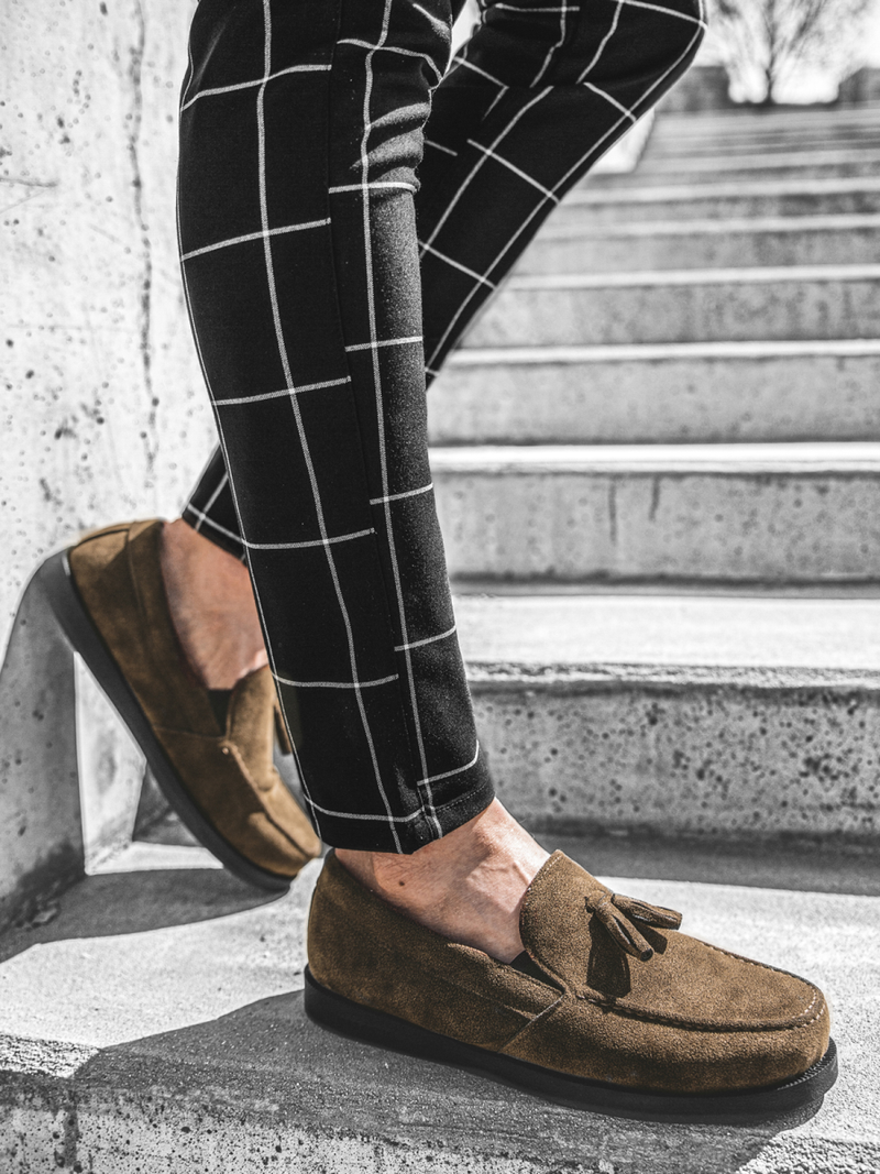 Chaussures Slip-on Homme Marron O/KN07