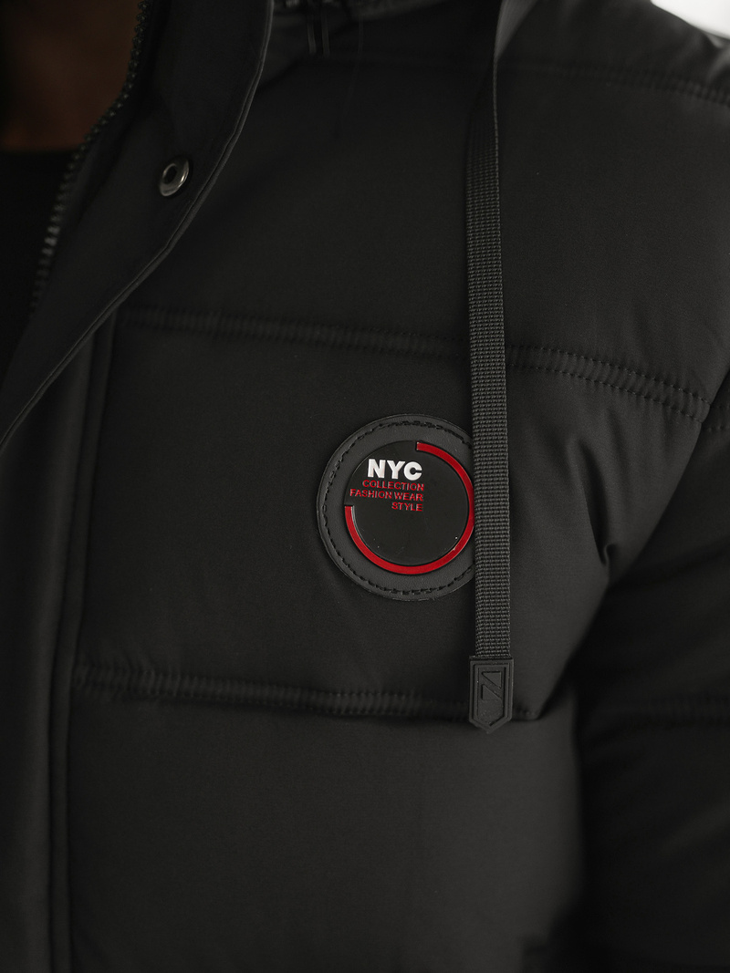 Veste homme noir OZONEE JS/57M7501/392Z