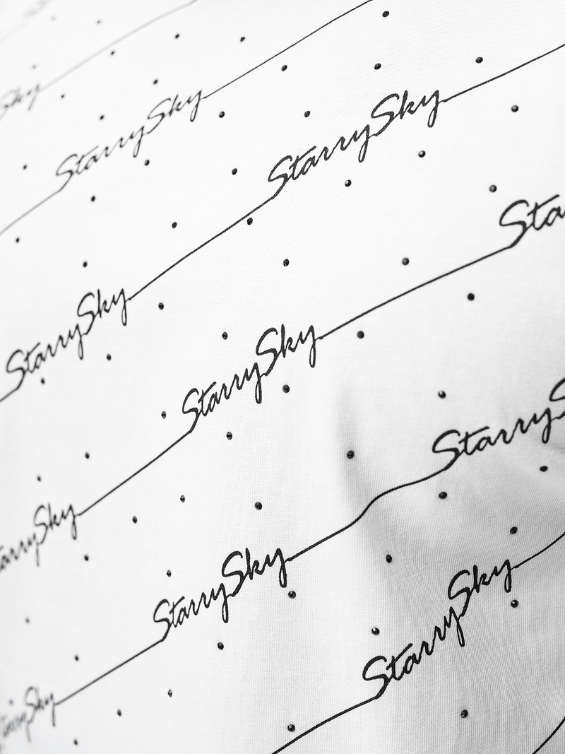 T-shirt Homme Blanc OZONEE O/QQ1323