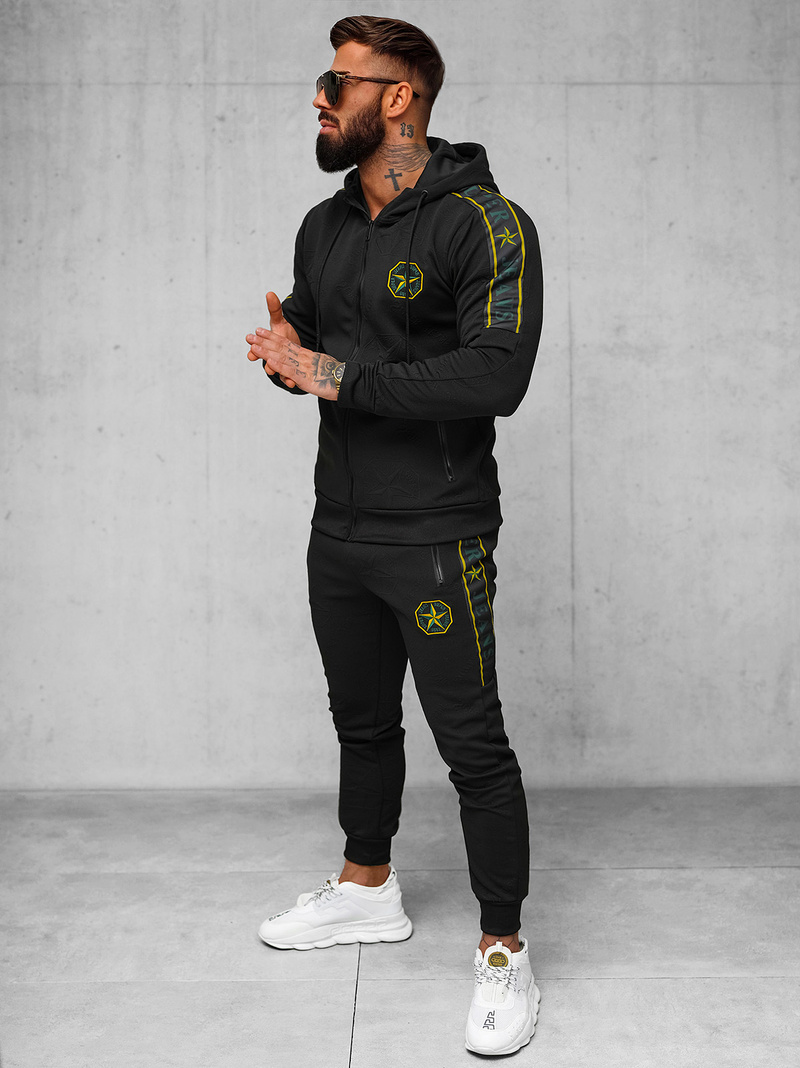 Survêtement Homme Noir OZONEE O/FF3562AB