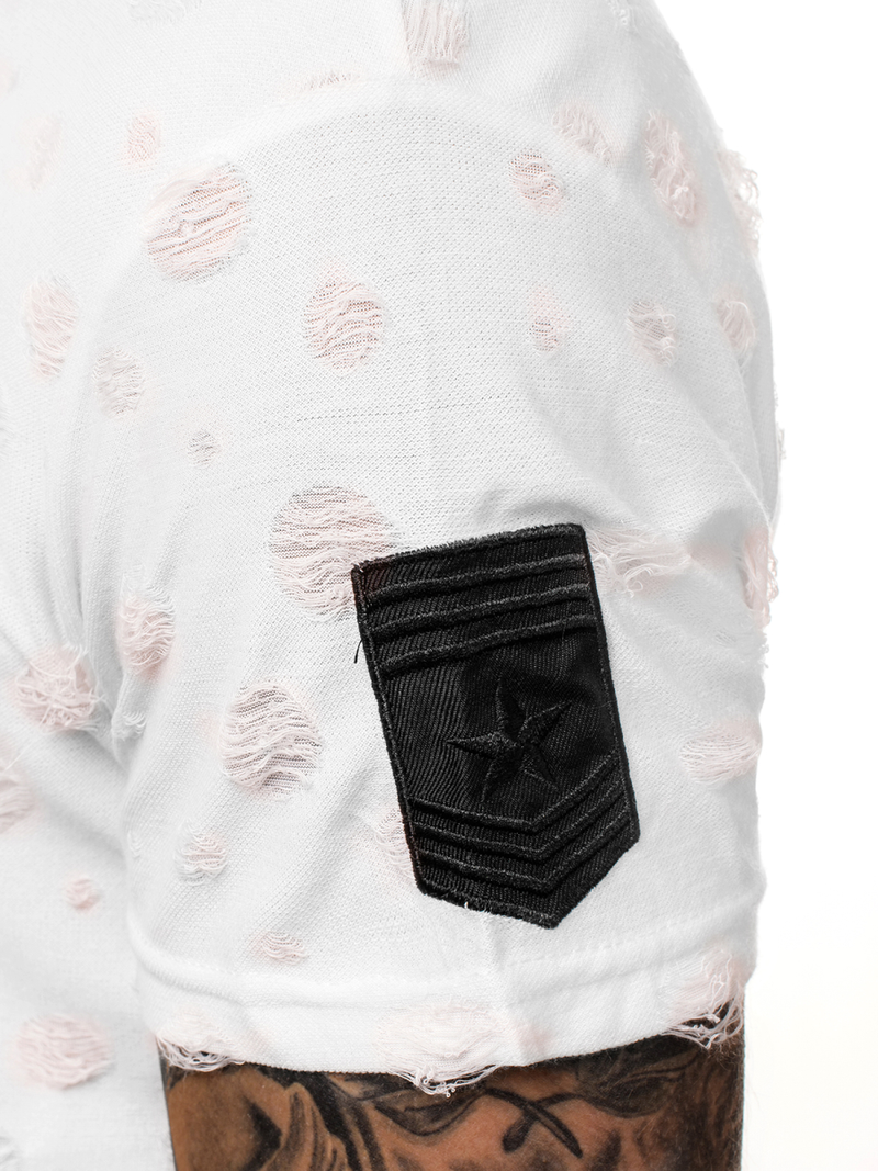 T-Shirt Homme Blanc MJ/318YZ