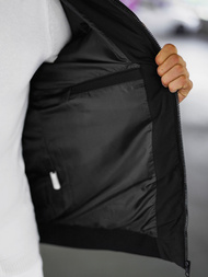 Veste D'hiver Blanc et Noir OZONEE JS/31M5030/392Z