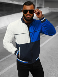 Veste Homme Bleu Foncé OZONEE JS/84M3003/215