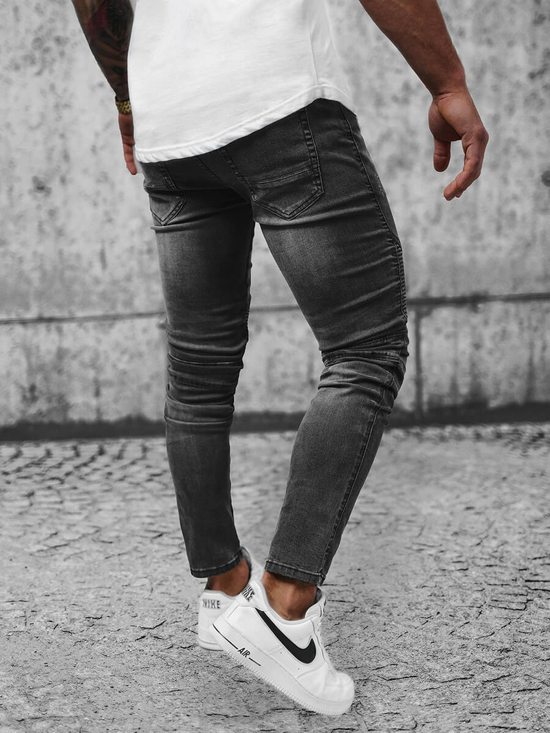 Jean Homme gris foncé OZONEE NB/MP0028GZ