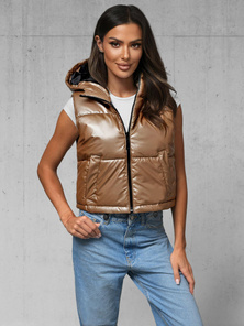 Gilet femme or OZONEE JS/5M3190/84