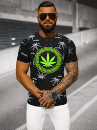 T-shirt Homme Noir OZONEE O/T139/3