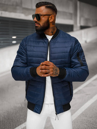 Veste Homme Bleu foncé OZONEE JS/MY02Z