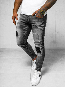 Jean Homme Gris OZONEE NB/MP0031GZ