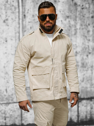Veste Homme Beige OZONEE O/G3035