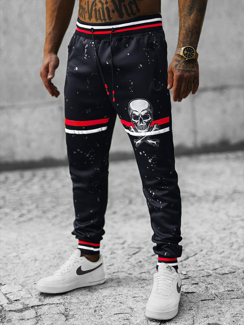 Pantalon de survêtement Homme Bleu foncé OZONEE JS/K10227