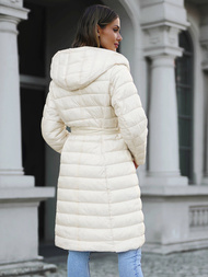 Manteau Femme Écru OZONEE JS/5M3159/254