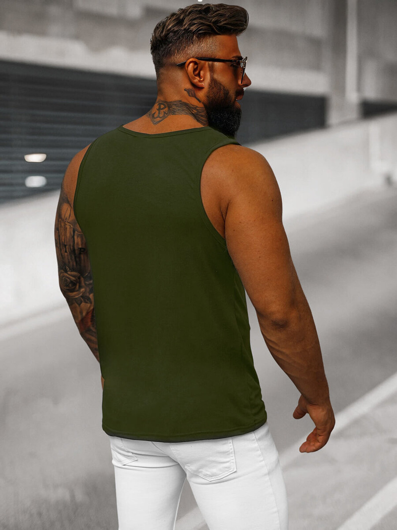 T-shirt Homme Vert OZONEE O/T105/29