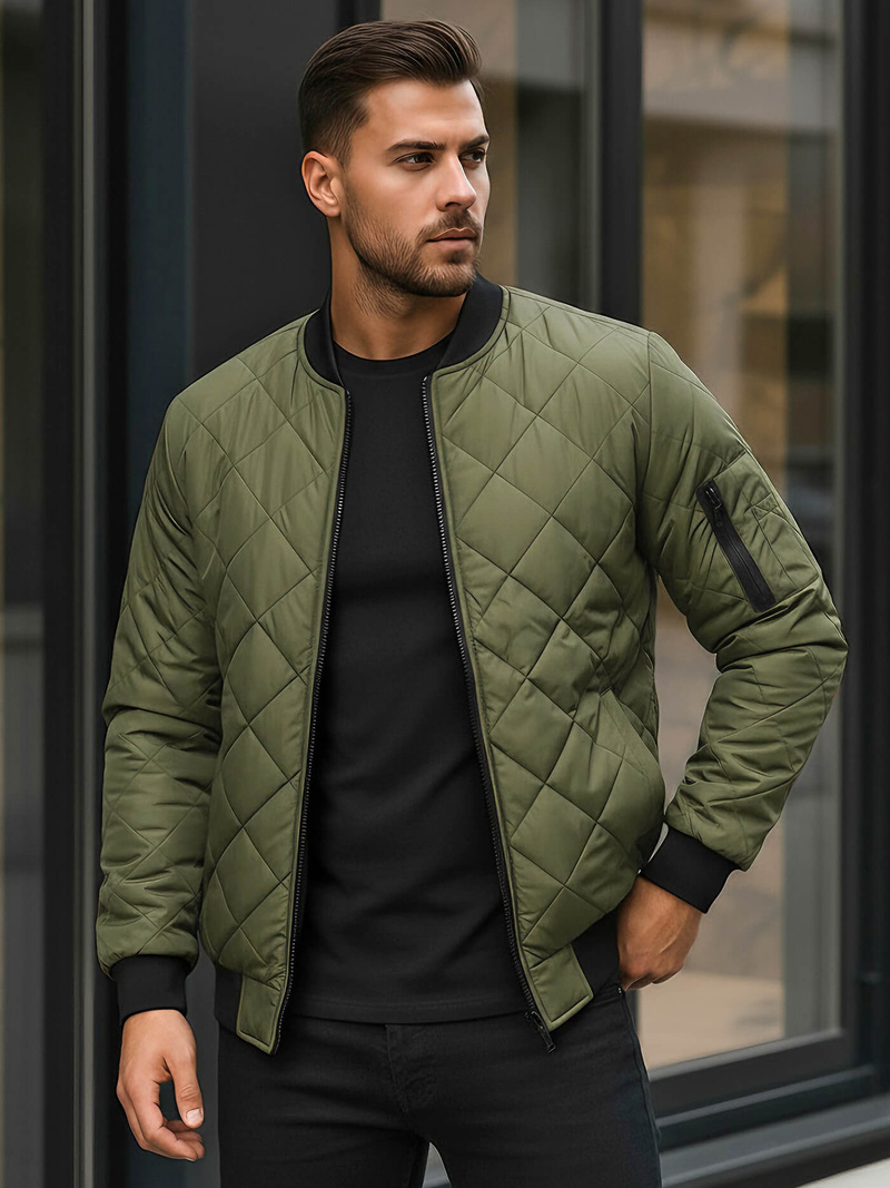 Veste Homme Vert OZONEE JS/MY01Z