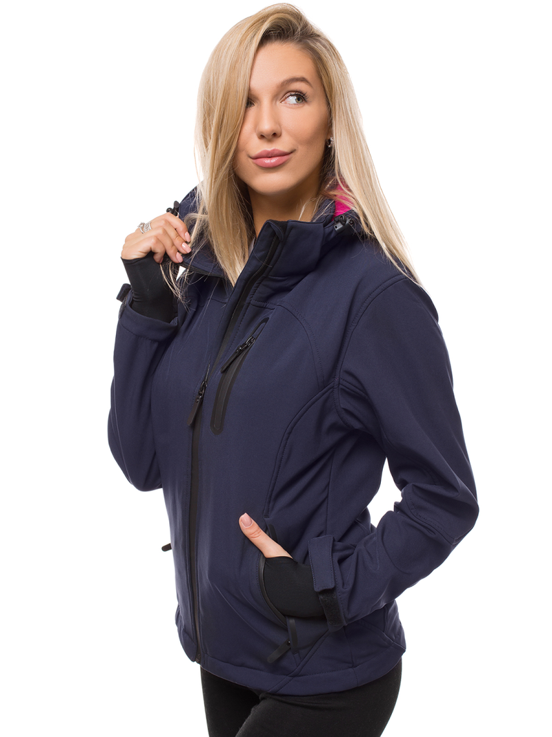 Veste femme Bleu foncé OZONEE N/4849