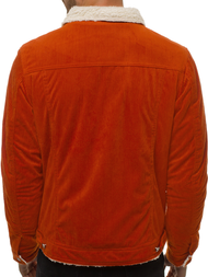 Veste en jean Homme Orange OZONEE JB/JP1179/3