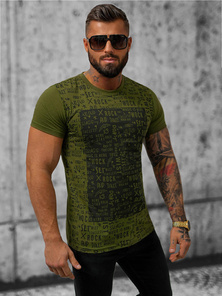 T-shirt Homme Vert OZONEE O/T122/29Z