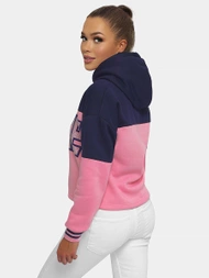 Sweat à Capuche Femme Rose OZONEE JS/B26024