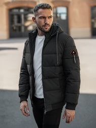 Veste D'hiver Noir OZONEE JS/31M5031/392Z