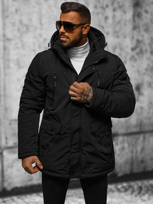 Veste Homme Noir OZONEE JS/5M718/392