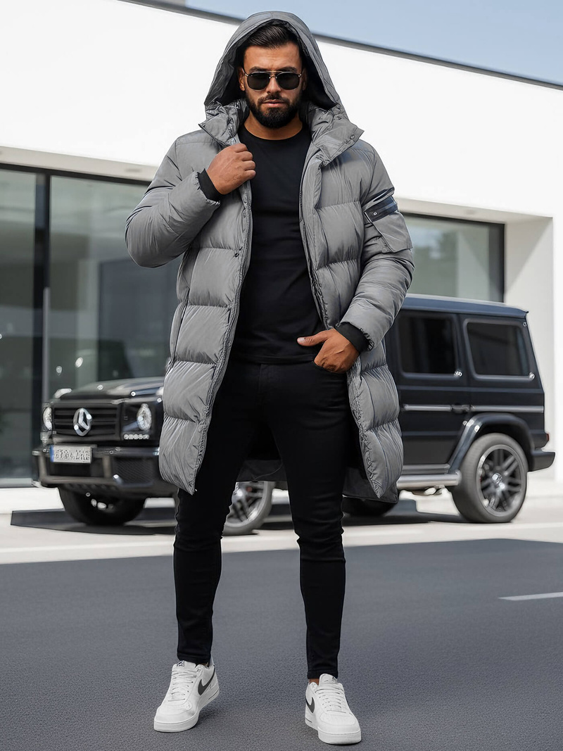 Veste Homme Gris OZONEE O/M799Z