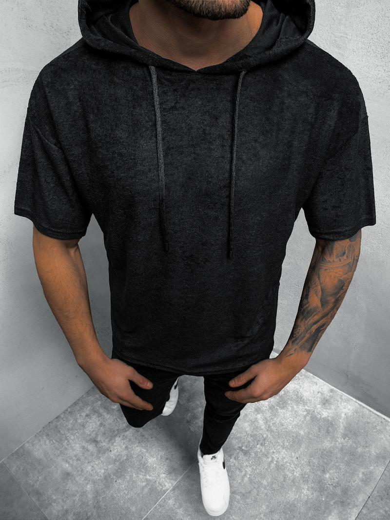 T-Shirt Homme Noir OZONEE B/20402019