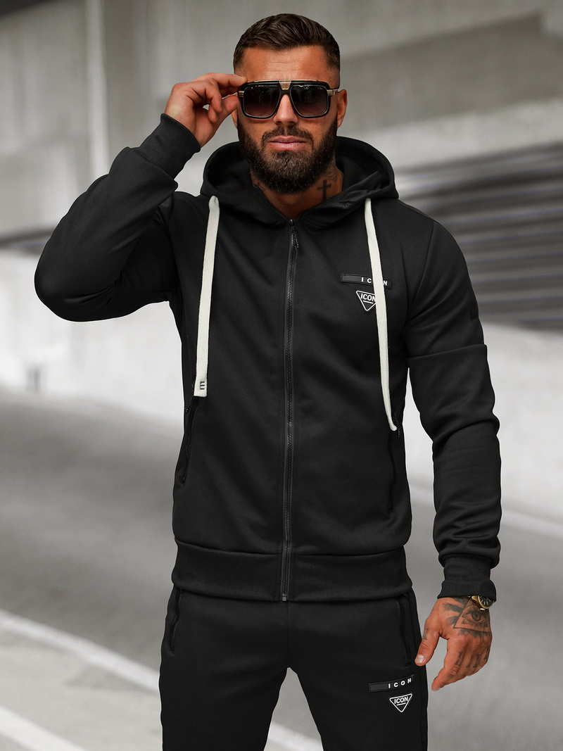 Survêtement Homme Noir OZONEE O/LN11760