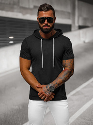 T-shirt Homme Noir OZONEE JS/8T955/3