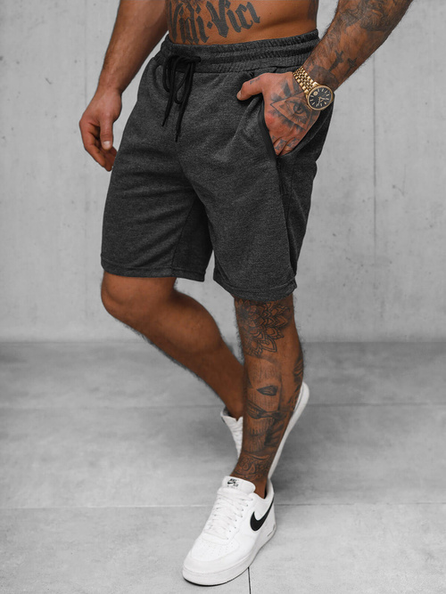 Short Homme Gris Foncé OZONEE JS/17K533/5