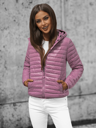 Veste Femme Réversible Rose Clair OZONEE O/H953Z